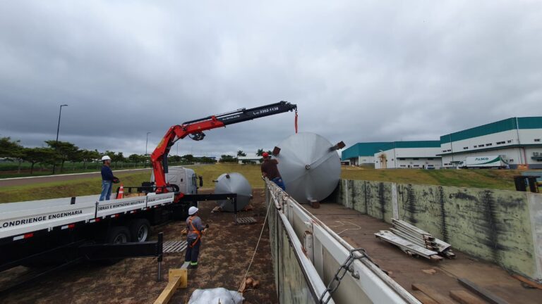 içamento de cargas pesadas industriais
