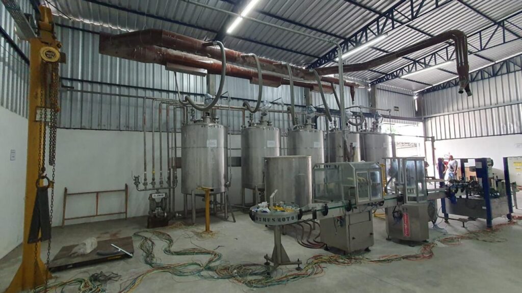 Montagem de fábrica química - CITROMAX